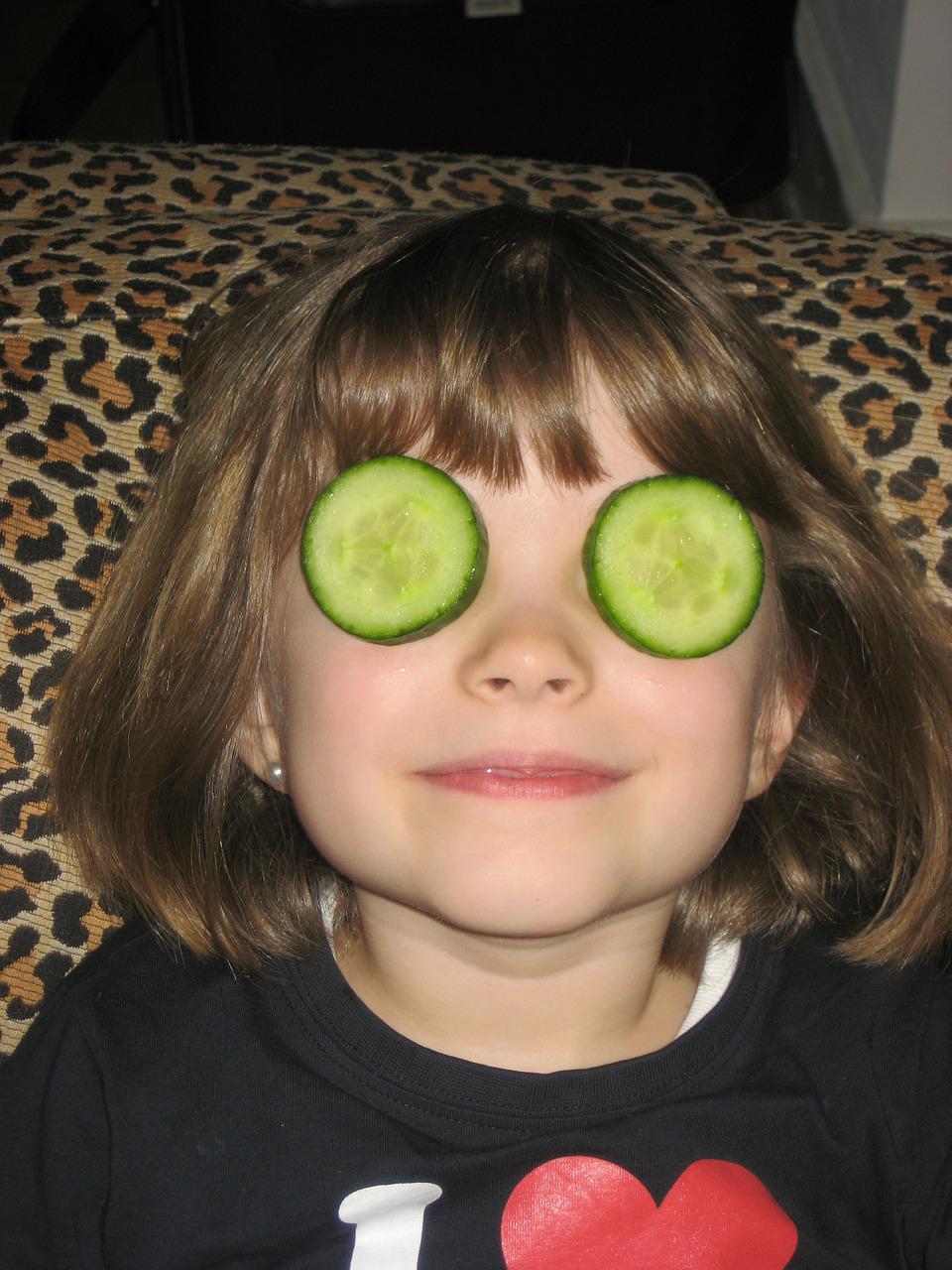 Cucumber On Eyes