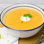 Vegan Roasted Carrot Ginger Soup